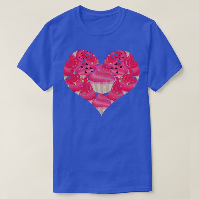 Camiseta Foodie Love Dessert Baking Cupcake (Frente do Design)