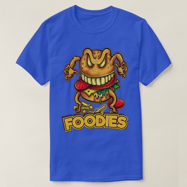 Camiseta Foodies Burger Hamburger Cheese Burger (Frente do Design)