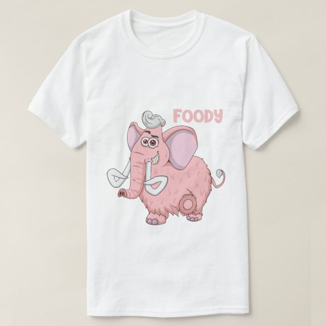 Camiseta FOODY - T-shirt masculina (Frente do Design)