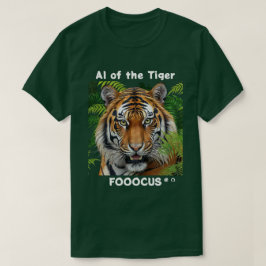 Camiseta Fooocus - IA do tigre v2