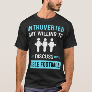 Camiseta Foosball de Mesa introduzido
