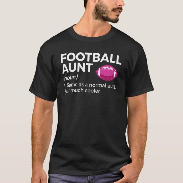 Camiseta Football Aunt Definition 1 (Frente)