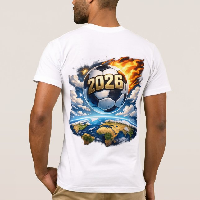 Camiseta Football Beyond Earth (Verso)