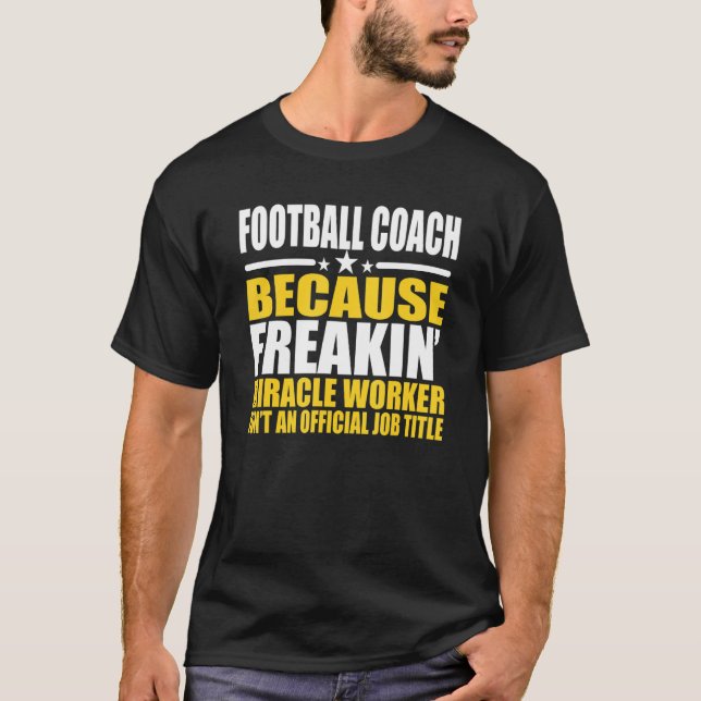 Camiseta Football Coach  For Coworker (Frente)
