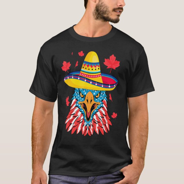 Camiseta Football fans 2026 Canada USA Mexico (Frente)
