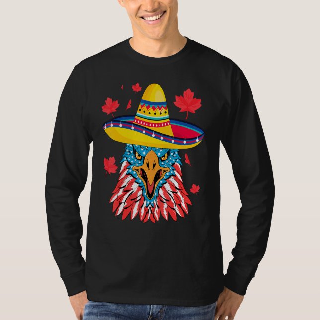 Camiseta Football fans 2026 Canada USA Mexico (Frente)