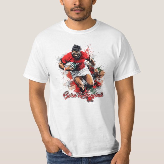 Camiseta Football Fans Graphic and Text (Frente)