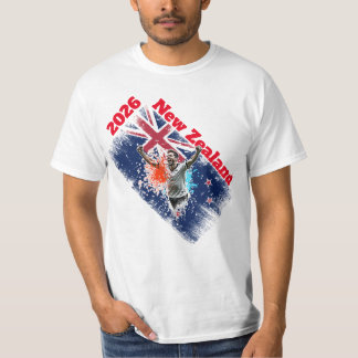 Camiseta Football Goal Celebration New Zealand Flag 2026