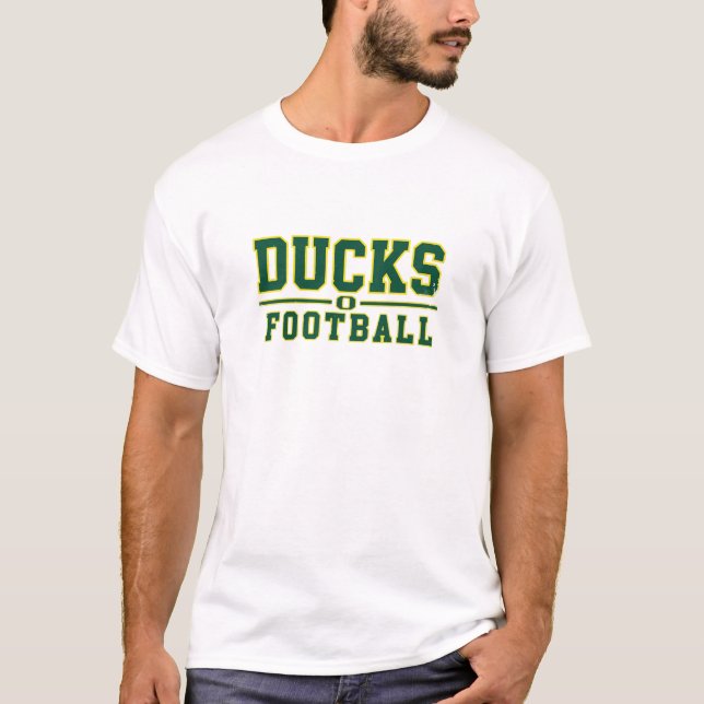 Camiseta Football Green and Yellow Classic Text (Frente)