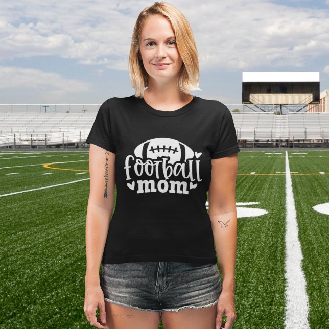 Camiseta Football Mom, Funny Mom of The Football (Criador carregado)