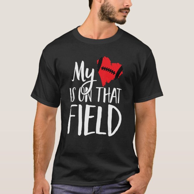Camiseta Football Mom Mother of Football Player Football Mo (Frente)