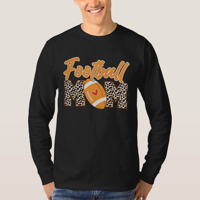 Camiseta Football Moms  Football Mom  2 (Frente)