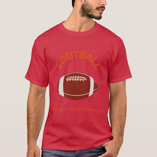 Camiseta Football Passion (Frente)