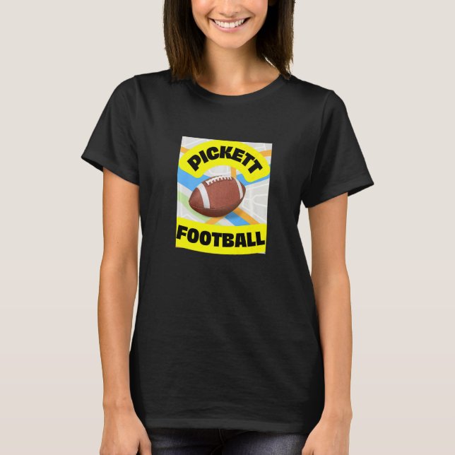 Camiseta Football Pickett Football Lets Go   (Frente)