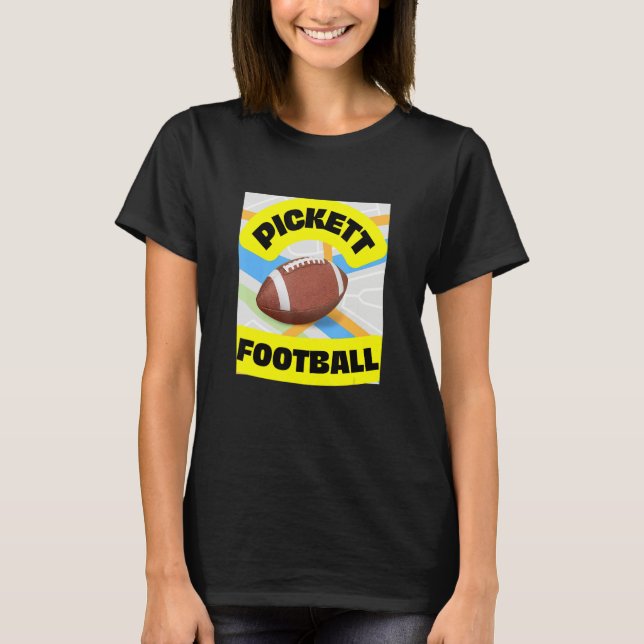 Camiseta Football Pickett Football Lets Go (Frente)