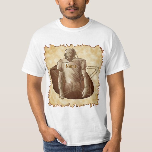 Camiseta Football Warrior (Frente)