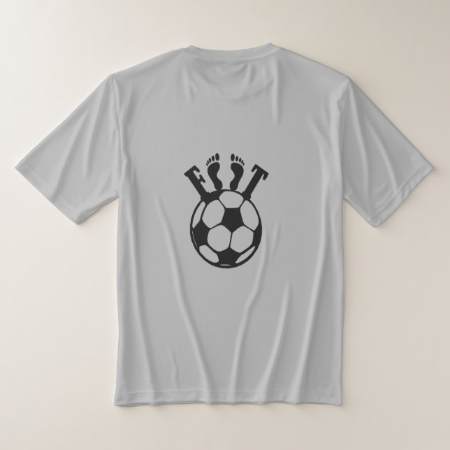 Camiseta  Footprint of Victory (Postura das costas)