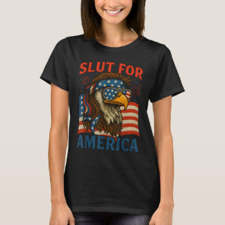 Camiseta For America 4th Of July Patriotic 