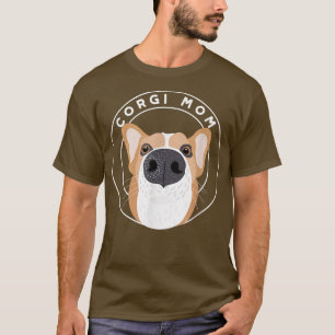 Camiseta For Corgi Dog Owners Corgi Mom Graphic