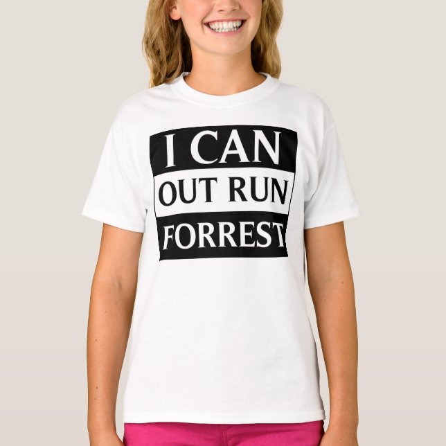 Camiseta Fora corra Forrest T-Shirt (Frente)