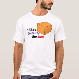 Camiseta Fora da caixa