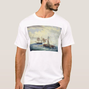 Camiseta Fora da costa da ilha de Nargen
