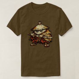 Camiseta Fora da Lei da Cebola — Lendário Ronin Vegetariano