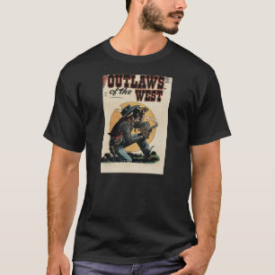 Camiseta fora da lei do oeste