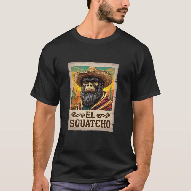 Camiseta Fora da Lei do Oeste El Squatcho (Frente)