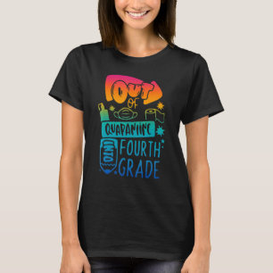 Camiseta Fora Da Quarentena No Quarto Ano De Volta À Escola