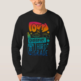 Camiseta Fora Da Quarentena No Terceiro Grau De Volta À Esc