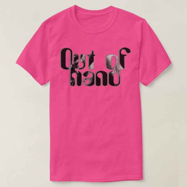 Camiseta Fora de controle (Frente do Design)