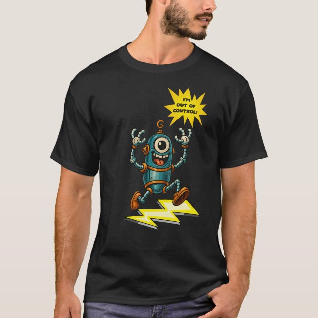 Camiseta Fora de controle (Frente)