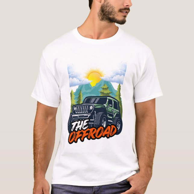 Camiseta fora de estrada (Frente)