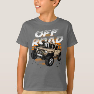 Camiseta Fora de Estrada 4 X 4 Montanha Pôr do Sol