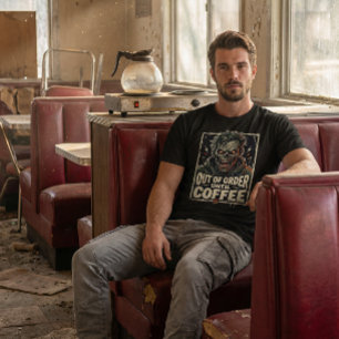 Camiseta Fora de Ordem Até o Zumbi do Café Design