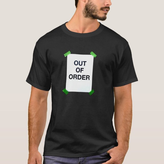 CAMISETA FORA DE SERVIÇO (Frente)