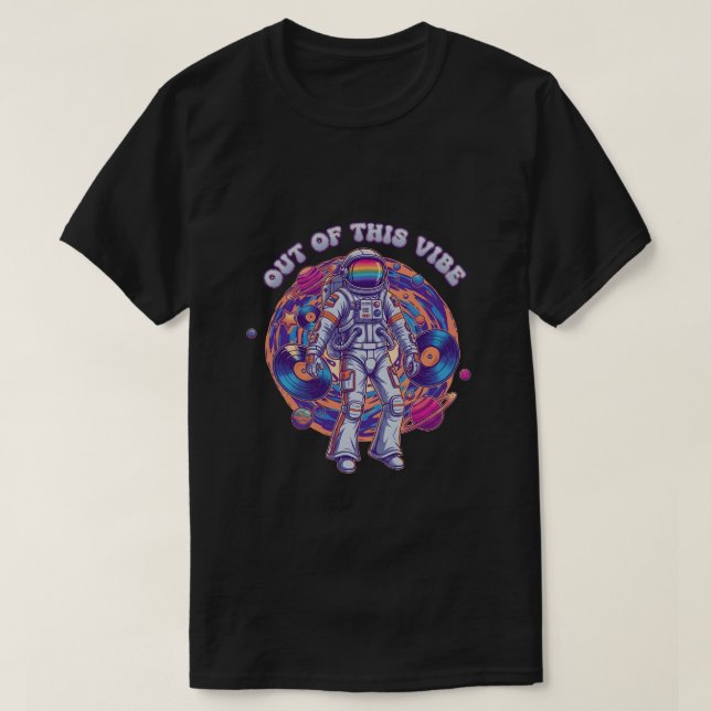 Camiseta Fora desta vibração (Frente do Design)