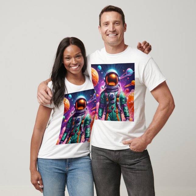 CAMISETA FORA DESTE MUNDO E PARA ALÉM (Unissex)