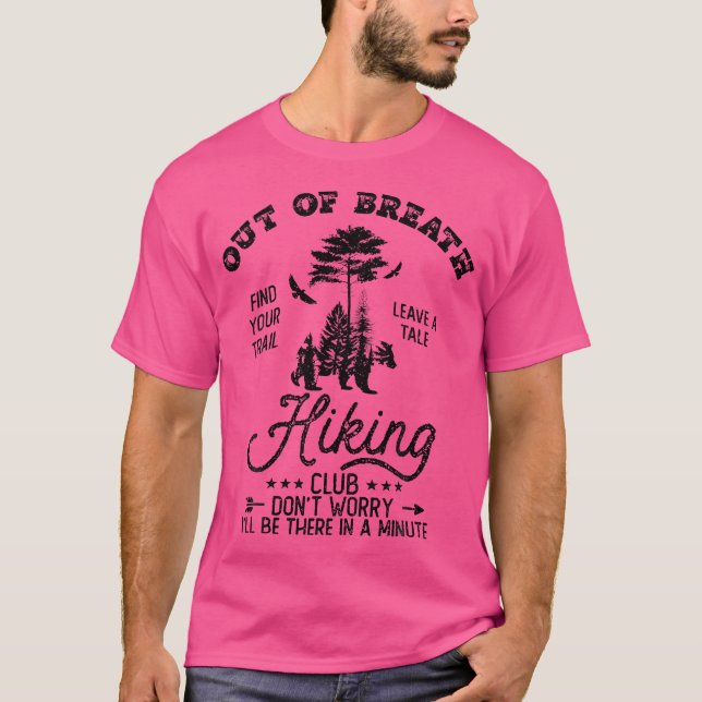 Camiseta Fora Do Ar, Hiker Nature Lover (Frente)