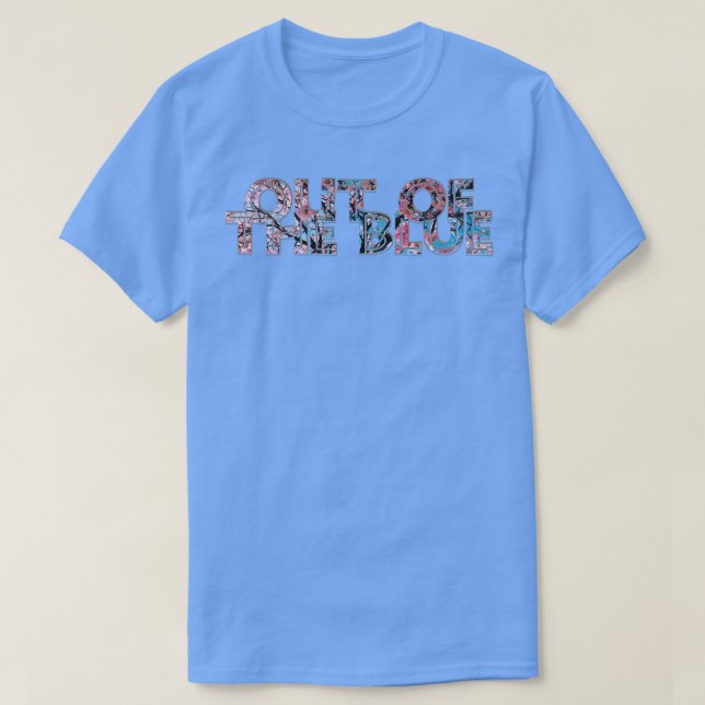 Camiseta Fora do Azul (Frente do Design)