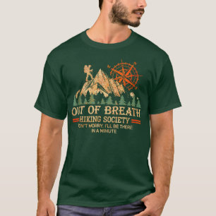 Camiseta Fora do fôlego, a sociedade não se preocupe
