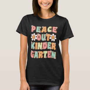 Camiseta Fora Do Jardim De Infância, Grafo De Grafite No Di
