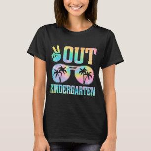 Camiseta Fora Do Jardim De Infância No Último Dia De Gradua