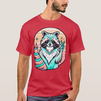 Camiseta Fora do Lixo Retro Bonito Panda Paz