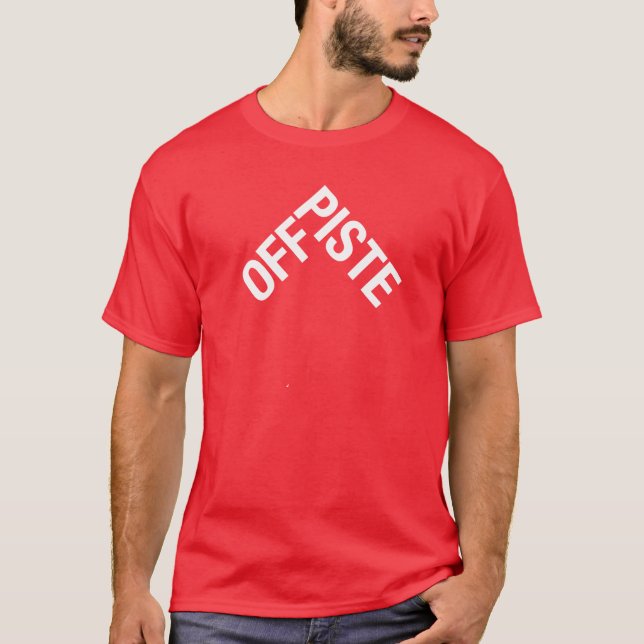 Camiseta Fora do t-shirt da pista (Frente)