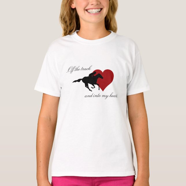 Camiseta Fora do Track Juniors Ringer Tee (Frente)