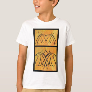Camiseta Fora e em conjunto Tatuagem do Casal feminino