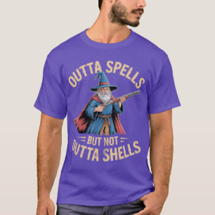 Camiseta Fora Feitiços Mas Não Fora Conchas Divertido Fanta