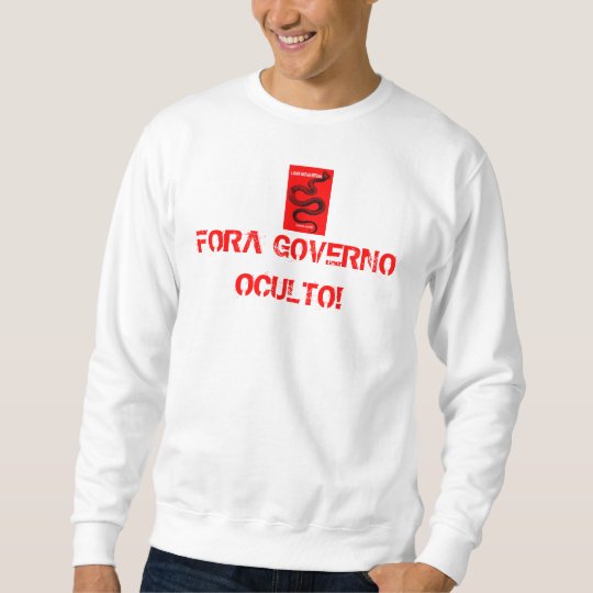 CAMISETA FORA GOVERNO OCULTO